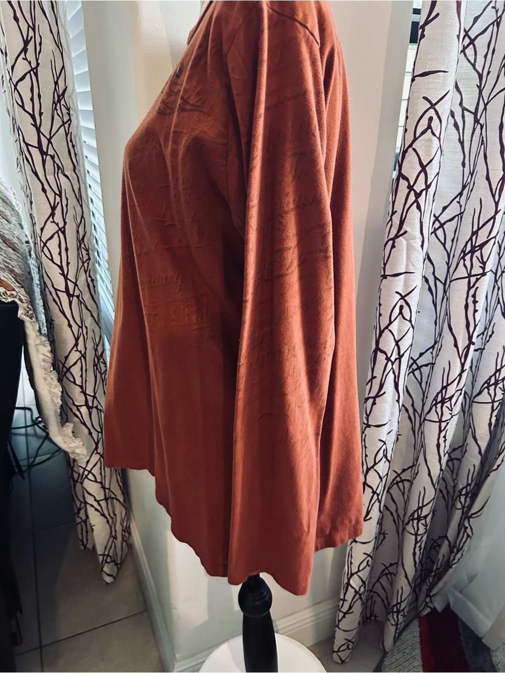 Harley-Davidson Rust Orange A-Line Skirt
